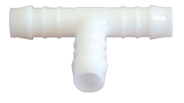 Nylon T-stuk voor slang 10 mm