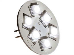 Båtsystem 6 SMD G4 LED achtermont. 8-30V