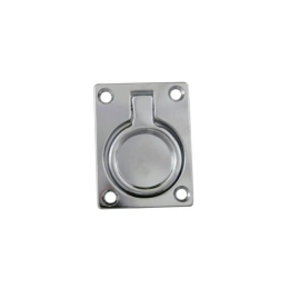 Luikring 63x48mm, chroom