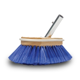 Borstel extra zacht 24 cm blauw