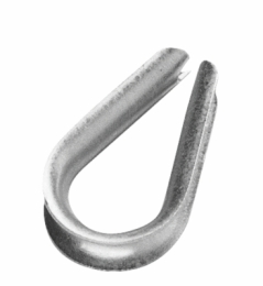 Gegalvaniseerde puntkous 8 mm