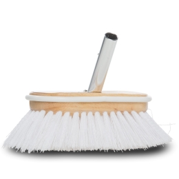 Borstel hard 24 cm wit