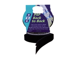 BACK TO BACK FASTENER BLACK