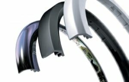 Viewline frontring rond 52MM zwart