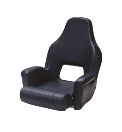 Stoel "Major" skai blauw