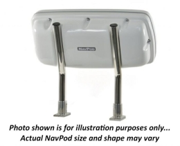 SystemPod Pre-Cut for Garmin GPSMAP 1242xsv/1222xsv/1222 and 2 inst. (3.6" hole) for 9.5" wide guard