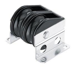 Big Bullet 57mm dubbel opstaand blok