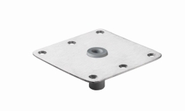 Base plate for deck S.S. click connection