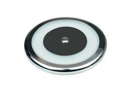 led opbouw plafonniere RVS 106mm 10-30V 3000K
