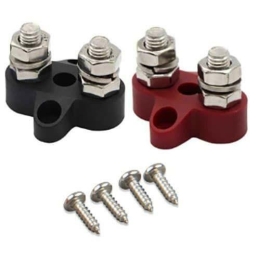 Dual Terminal Stud M8-linked set R/Z