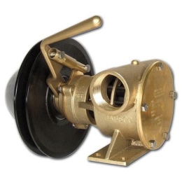 Jabsco waterpomp 1 1/2" met fl. impeller