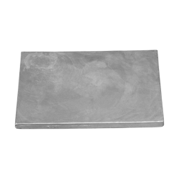 Zinc Solid plate without holes  300x200x20