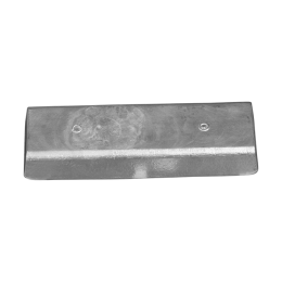 Zinc Solid plate without holes  PF 3 - 190x65x30