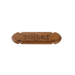 Naamplaat TOILET