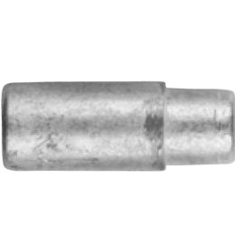 Zinc Nanni Mercedes pencil anode zinc only Ø 10 L.17