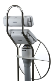 AngleGuard 12" Wide 1.25" Double Bend one InstrumentPod and a GP2050 or GP2200 SailPod below