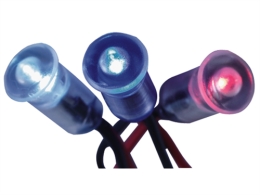 Båtsystem Dot LED transparant blauw, 12V-0,15W, IP66