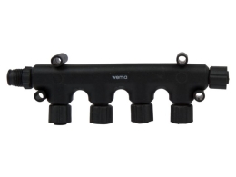Micro Multi-port T-connector 4 poorten