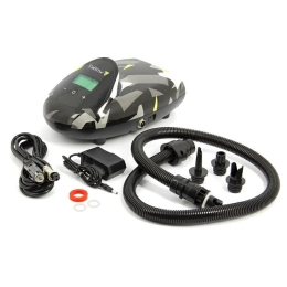 YellowV electr. SUP/Boat/Kayak pomp 12V & accu 15000mAh accu, regelbaar per 0,1 psi