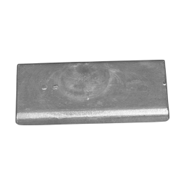 Zinc Solid plate without holes  200x100x20