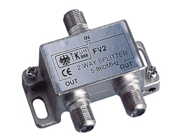 V9147 SPLITTER 2-WEG TV/RADIO