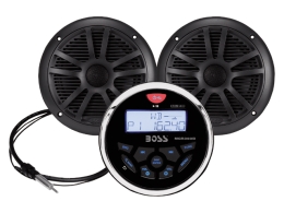 Marine radio pack zwart MCKGB350B