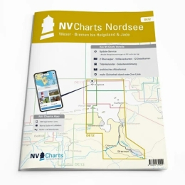 NV Atlas Duitsland DE 12 - Die Weser, Bremen bis Helgoland