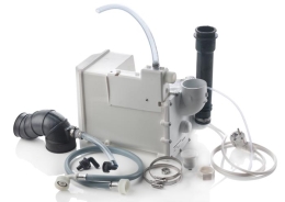 Set: 230V motor WCS incl. pomp + versnijder