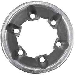 Zinc Sevogear Propeller nut for sailyacht Wally