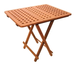 Klaptafel 60x60cm, blokrooster
