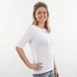 Linde | Gebreid T-Shirt Small