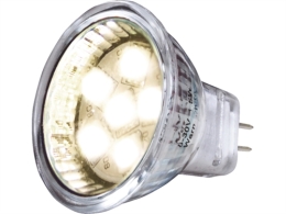 Båtsystem 6 SMD MR11 LED 8-30V 2,5W