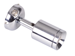 LED LEESLAMP CHROOM RECHT