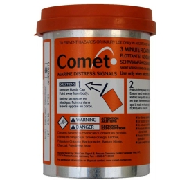 Comet drijvend rooksignaal  (oranje)