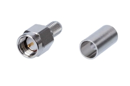 SMA-male RG58 crimp