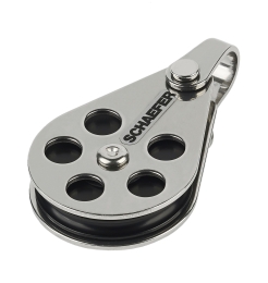 33-05 staaldraad blok rvs, schijf 51 mm