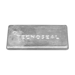 Zinc Solid plate without holes  300x150x22