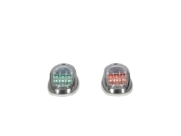 LED NAVIGATIEVERLICHTING RVS OPBOUW SET (SB+BB)