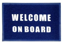 Mat "Welcome on board"
