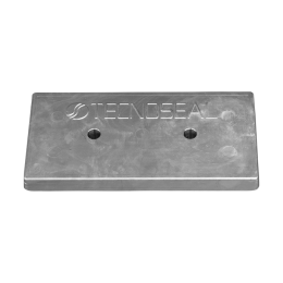 Zinc Bolt-on anode for Hull 300x150x26 H.C.125    (same as 02514)