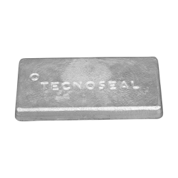 Zinc Solid plate without holes  300x150x33