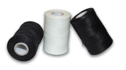 Takelgaren gewaxt 1 mm 40 m bruin