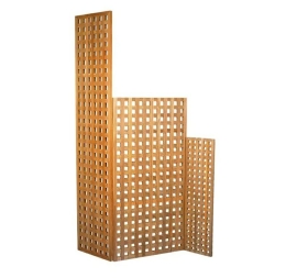 Blokrooster scherm 150x30cm