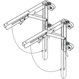 Montageset, rvs