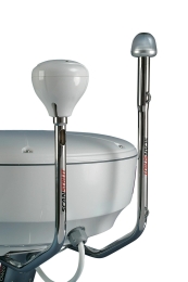GPS / VHF / Navtex antenna mount (starboard mounted)