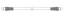 Spurkabel wit, tbv RS130 GPS antenne, 6 mtr.